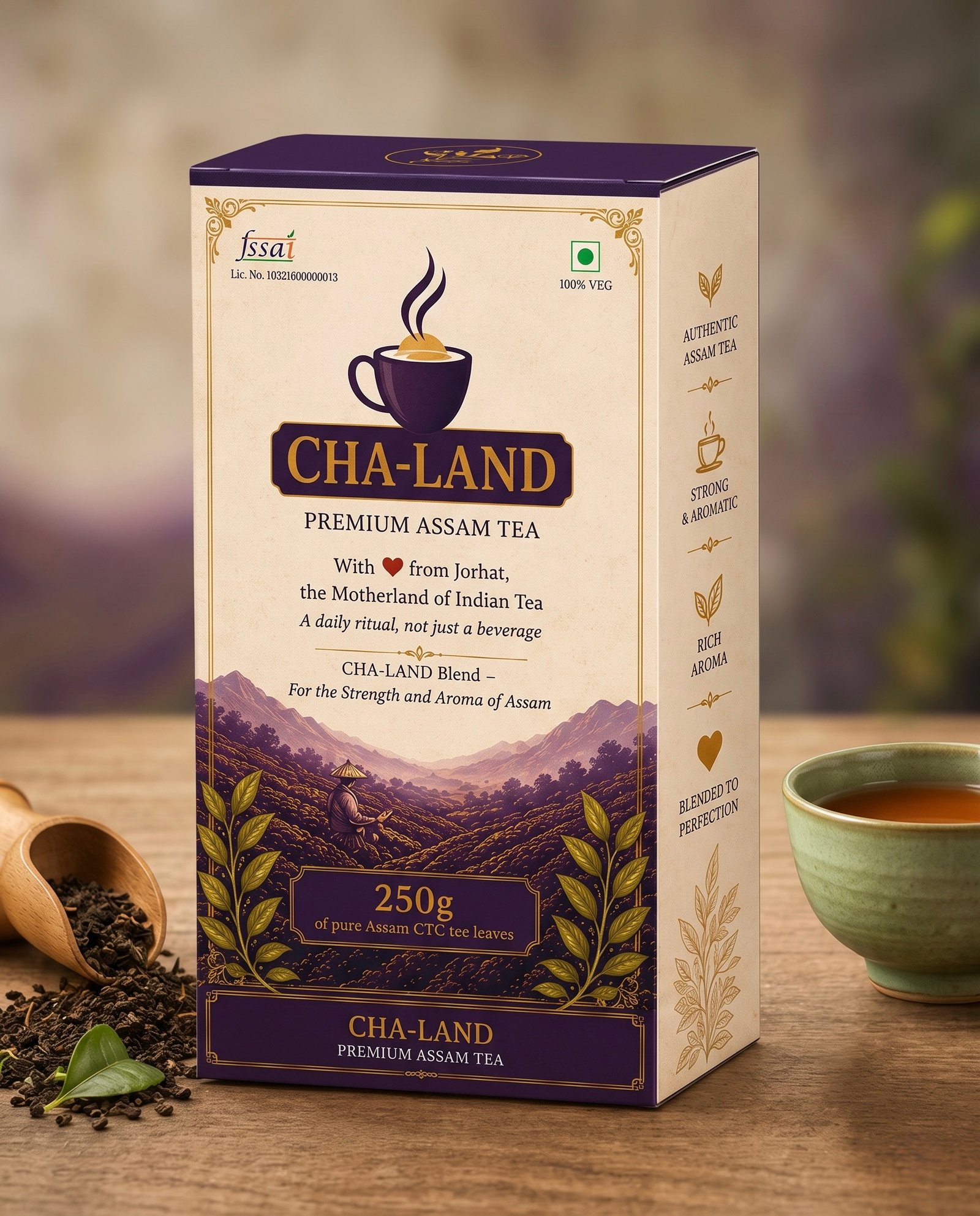 cha land blend